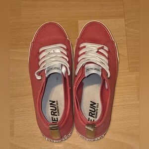 Kenneth Cole The Run Lace-up Sneakers Pink/Red Size 6.5
